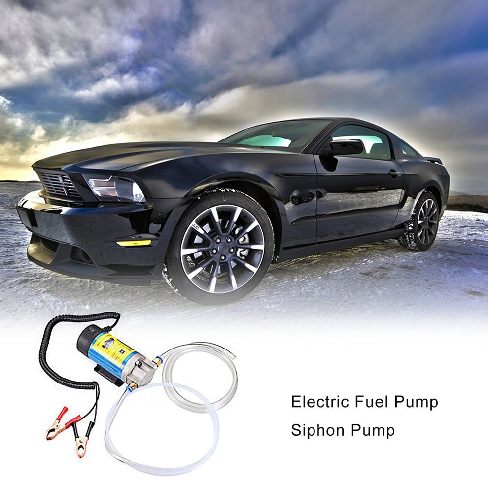 12v Pump Oil Pump Electric Fuel Pump Siphon Pump 100w 1-4l/min Oil Transfer Pump 12v Oil Extraction Pump Car Special