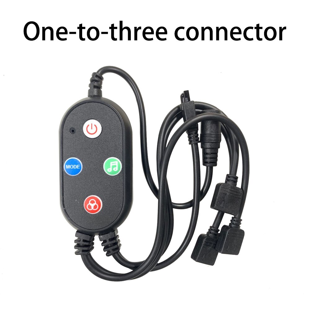 DC 12V RGB LED strip mini controller dimmer Bluetooth 40 key remote control Led Controller for 5050 Led Strips room lights decor