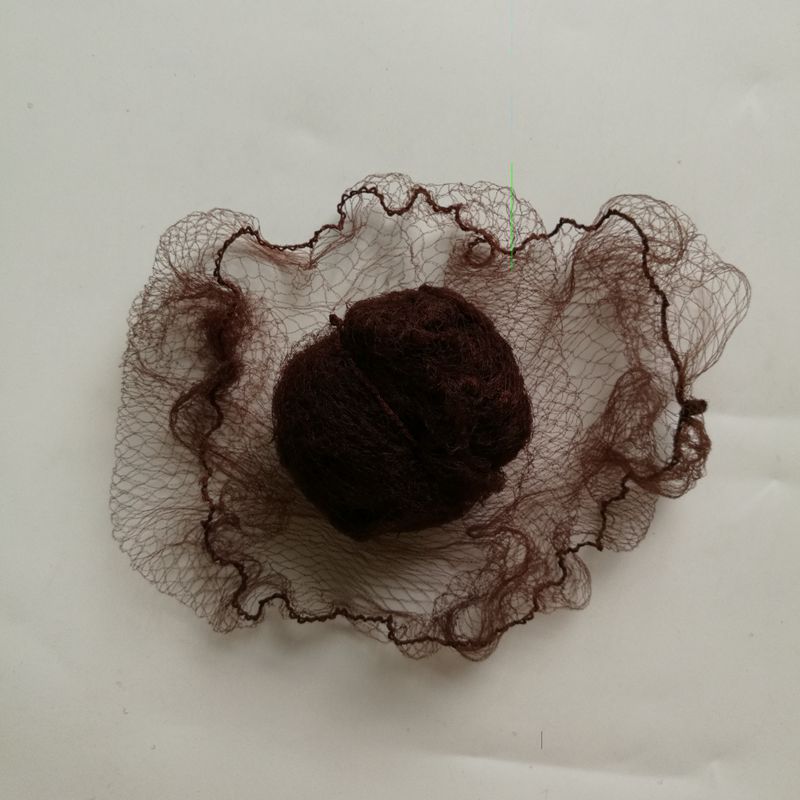 50pcs Hair Styling Hairnet Dancing Sporting Net Invisible Nylon Material Elastic Net