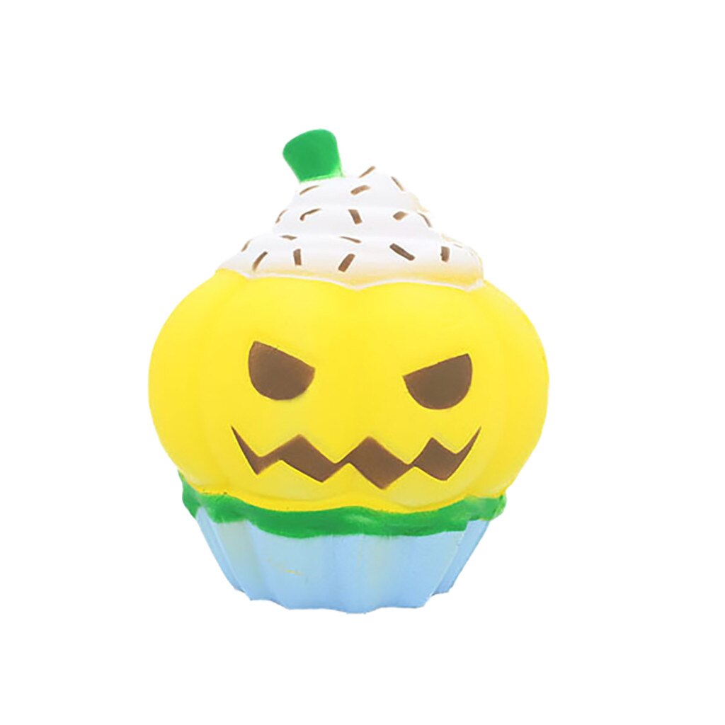 Squishy Halloween Pompoen Ijs Langzaam Stijgende Collection Stress Reliever Speelgoed Stress Relief Speelgoed Voor Volwassenen Kinderen Squishy