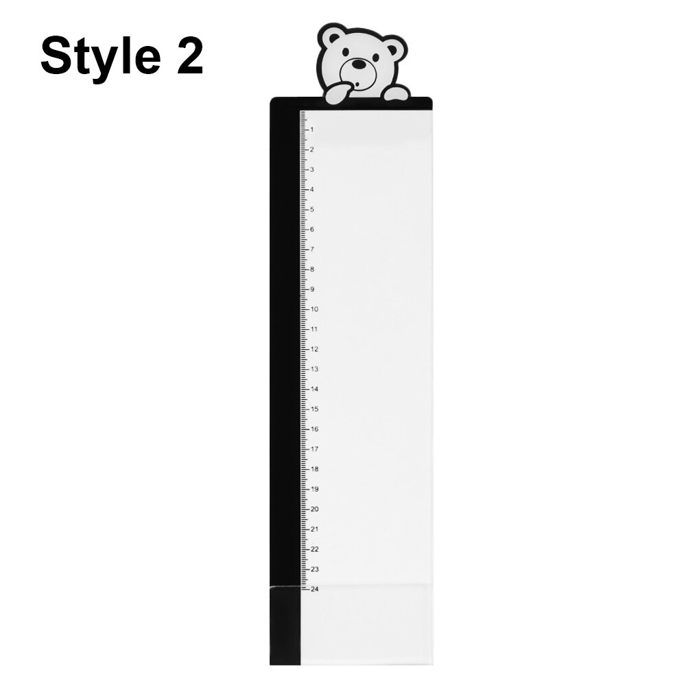 Acrylic Monitor Message Memo Board for Sticky Note Transparent Name Card Phone Holder Desktop Plastic Holder Stationery: Style 2