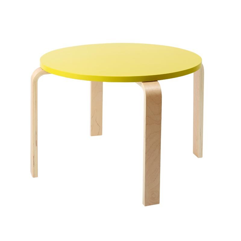 Children's Study Table and Chair Stool Solid Wood Chair Kindergarten Baby Study Table and Chair Color Stool