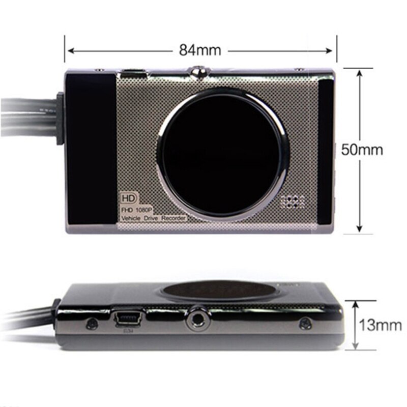 3 Inch Motorfiets Dvr Sprint Camera Full Hd 1080 P/720 P Lcd Dual Camera Voor en Achter View spiegel Waterdichte Camera Gps G-Sensor
