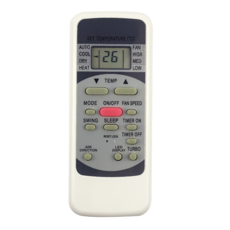 Ar Condicionado Substituição do Controle Remoto, Adequado para Midea, Komeco, Tornado, Comfee com LED, R06, BGCE, R06, BGE: RED
