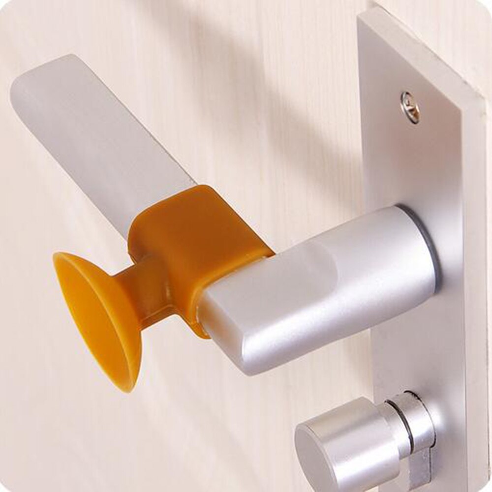 Protector de puerta de goma antigolpes para hogar, Protector de puerta de pomo para pared posterior, Protector contra impactos para El Salvador, colorida Puerta de 50g E 1 unidad
