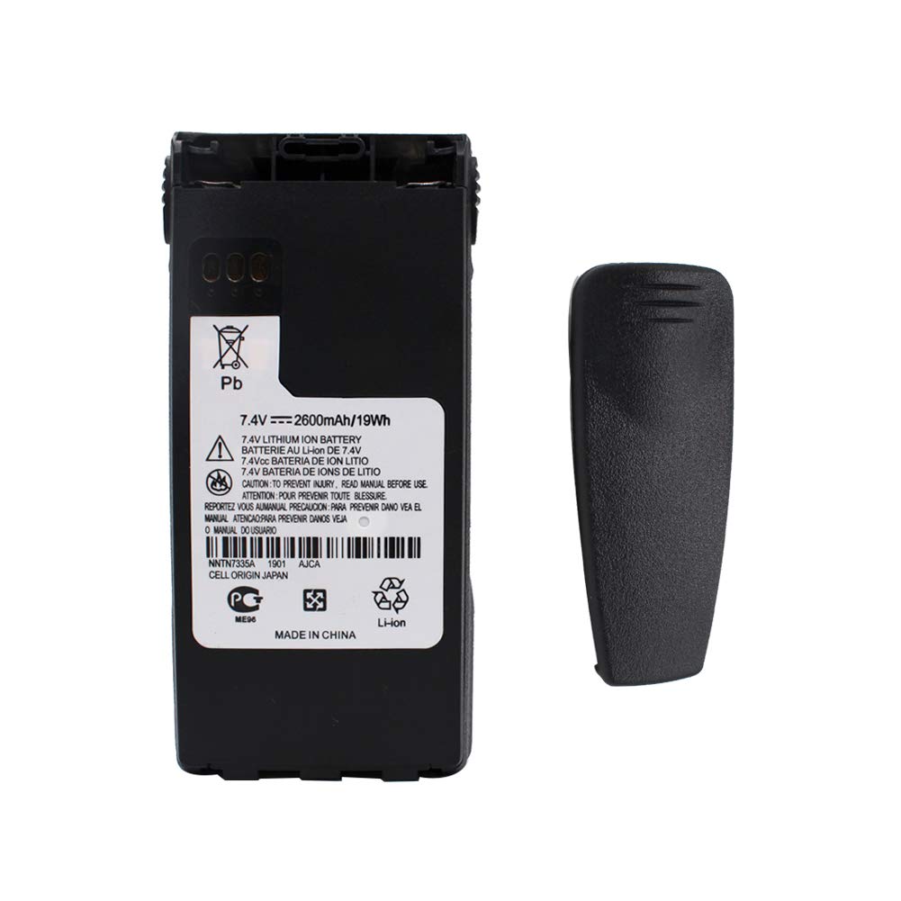 NNTN7335 NNTN9858C 2600 mAh Li-Ion Akku für Motorola Radio MT1500 PR1500 XTS1500 XTS2500 NTN9815 NTN9816 NTN9857 NNTN7554