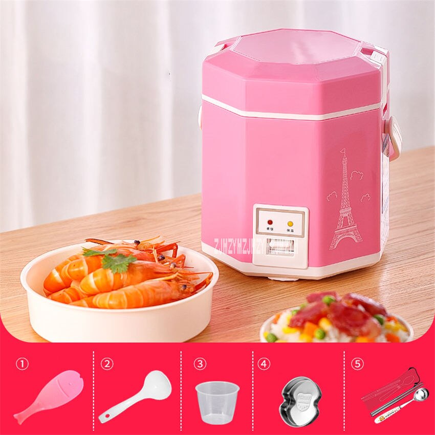 CFXB12-200A Household Electric Rice Cooker Portable Mini Rice Cooking Machine Student Dormitory Multifunction Cooking Pot: E