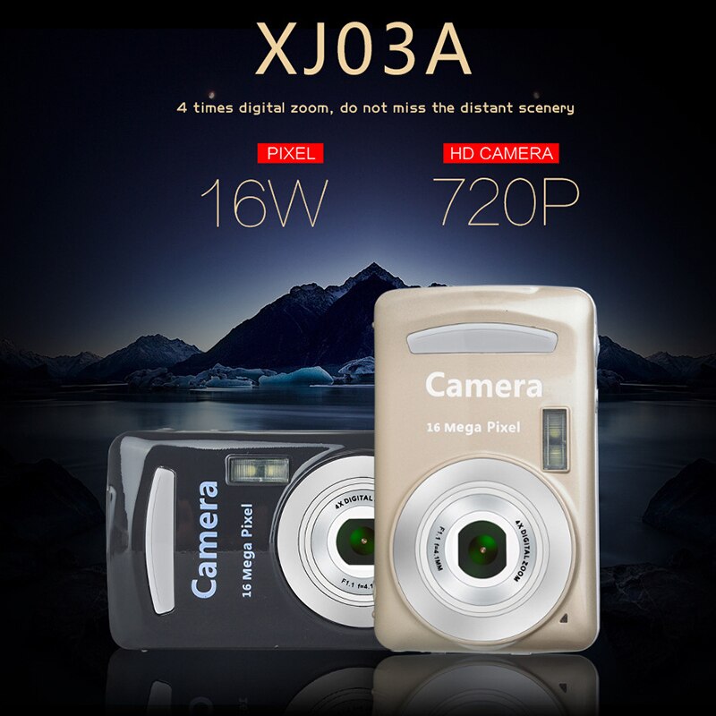 Mini videocámara Digital para niños de 2,4 pulgadas, 16MP, cámara multicolor 720P, cámara de vídeo antivibración, el mejor para niños