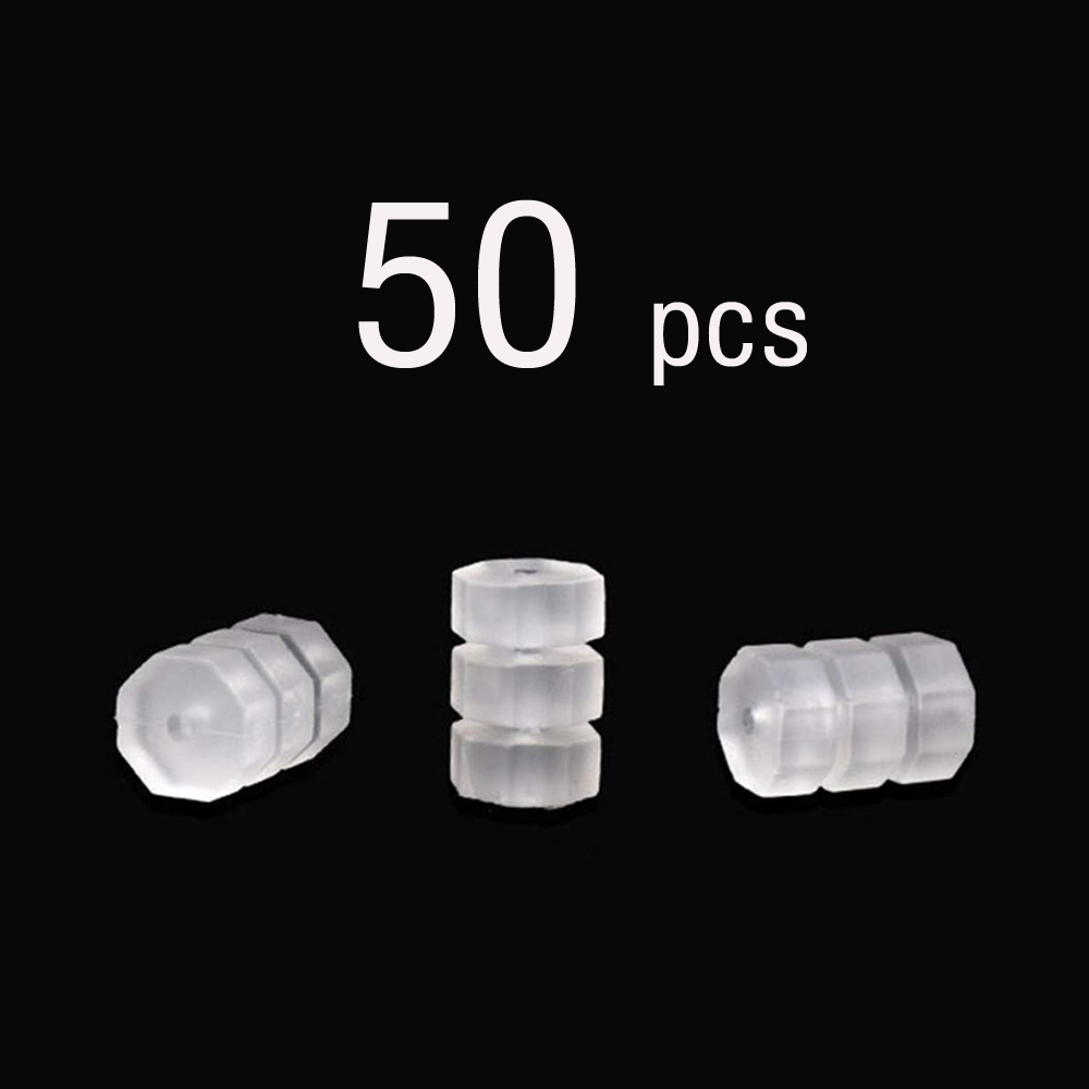 Mountain Bike Bicycle Cable Donuts Repair Accessories O-Ring Brake Cable Rubber Donuts Transparent Rubber Anti-Scratch Housing: Brown