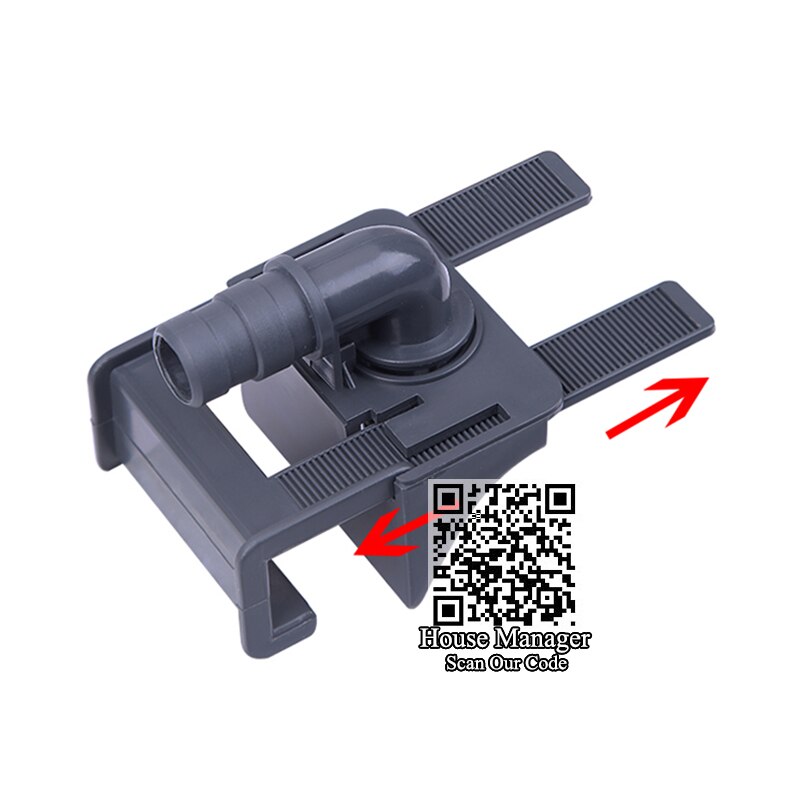 Voor 0-52Mm Dikte Tank Muur, Ondersteunende Structuur Vaste Mount Bracker, water Uitwisseling Buisklem Beugel Houder Voor Waterpomp