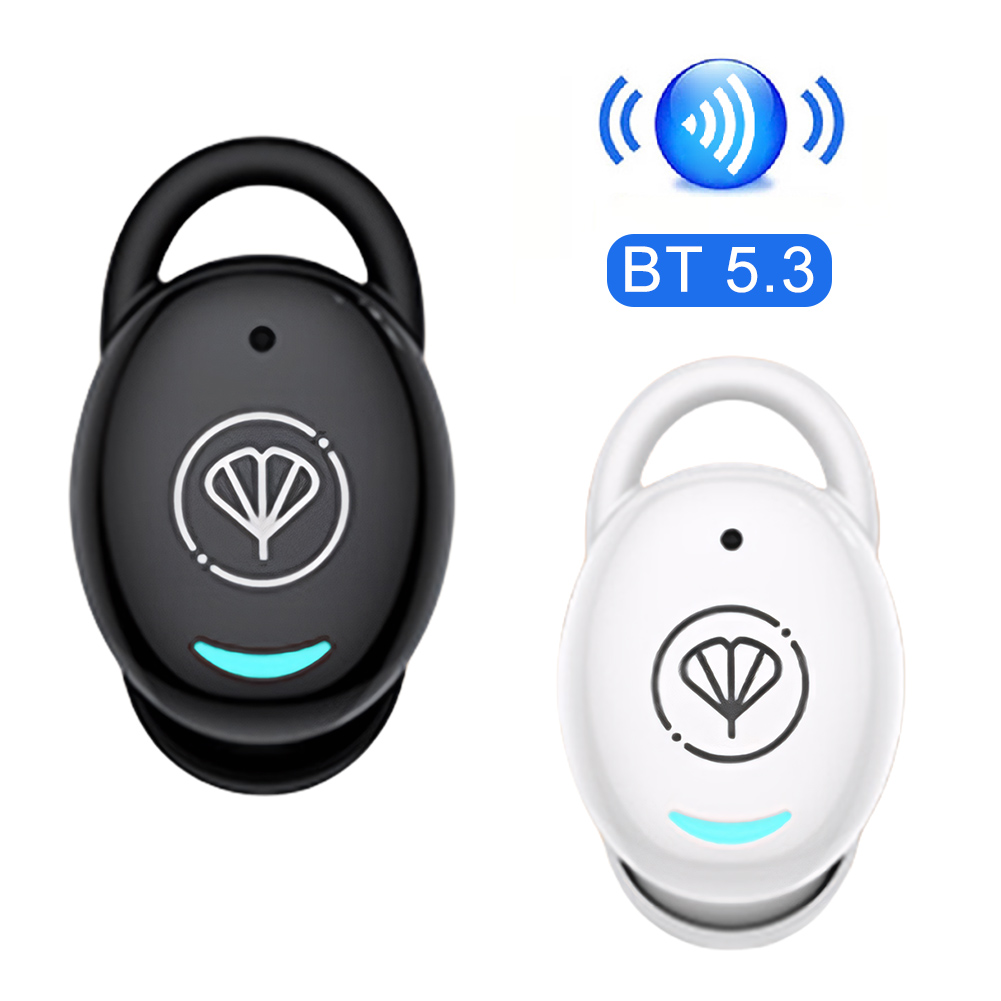 Hearing Aids Bluetooth-Compatible 5.3 Earphone Rechargeable Hearing Aids Sound Amplifiers Noise Cancelling Single Ear Headphone