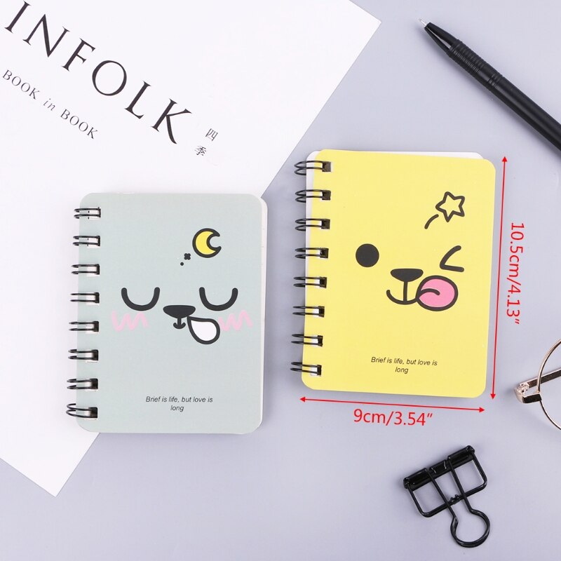 Smiling Face Daily Office Supplies Planner Spiral ... – Vicedeal