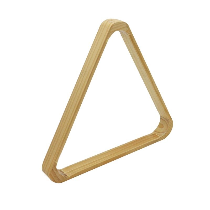 Bolas de billar americano de forma triangular de madera, soportes resistentes para organizar, accesorios de almacenamiento para Club de Billar inglés