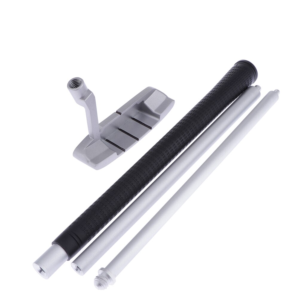 Aluminum Alloy 3 Section Golf Putter Golf Putting Practice Tool Accessories