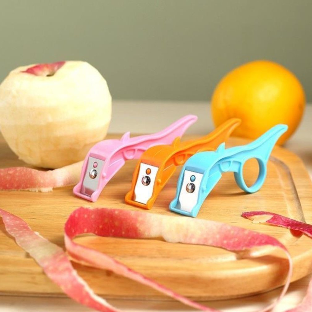 1PC Multifunctional Apple Peeler with Non-Slip Handle Fruit Vegetable Peeler Cutter Portable Cooking Gadgets Kitchen Supplies