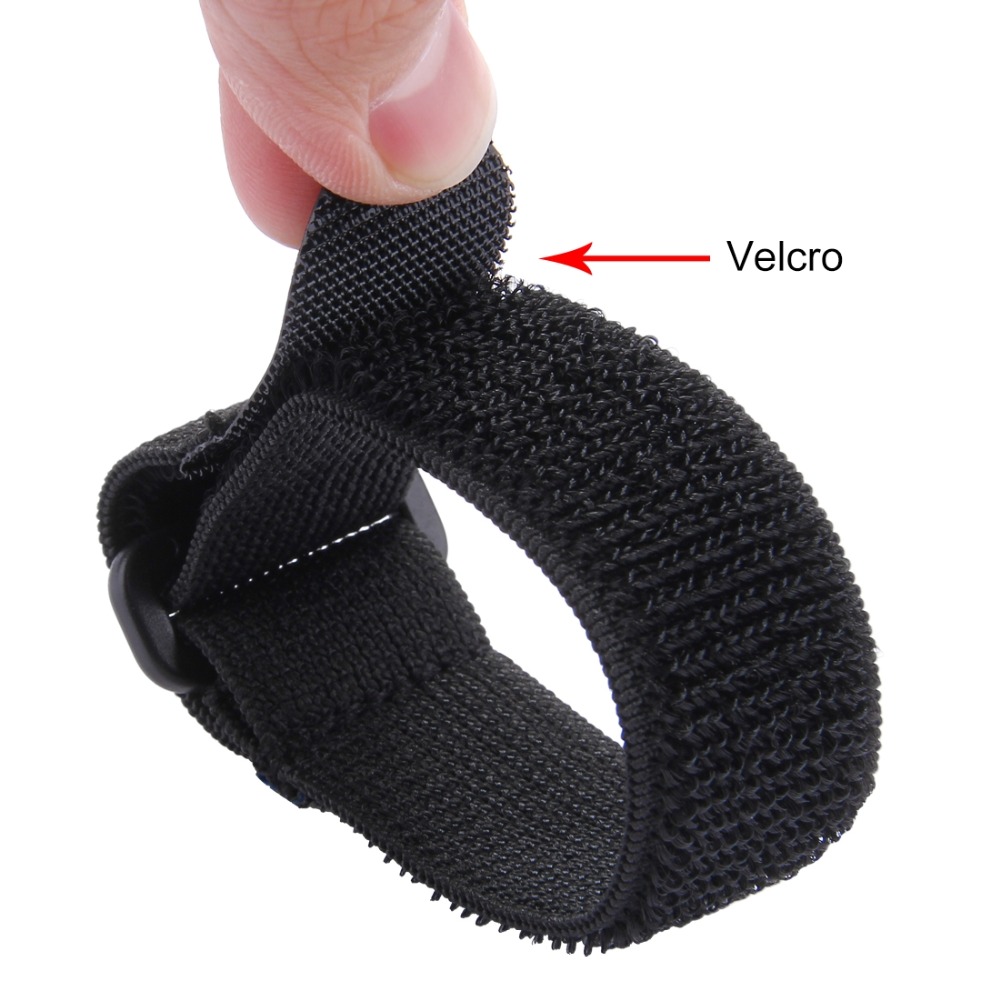 PU95 Puluz Nylon Hand Wrist Strap Voor Wi-fi Afstandsbediening Van Gopro Hero Voor SJ4000 Lengte 25Cm Zwart