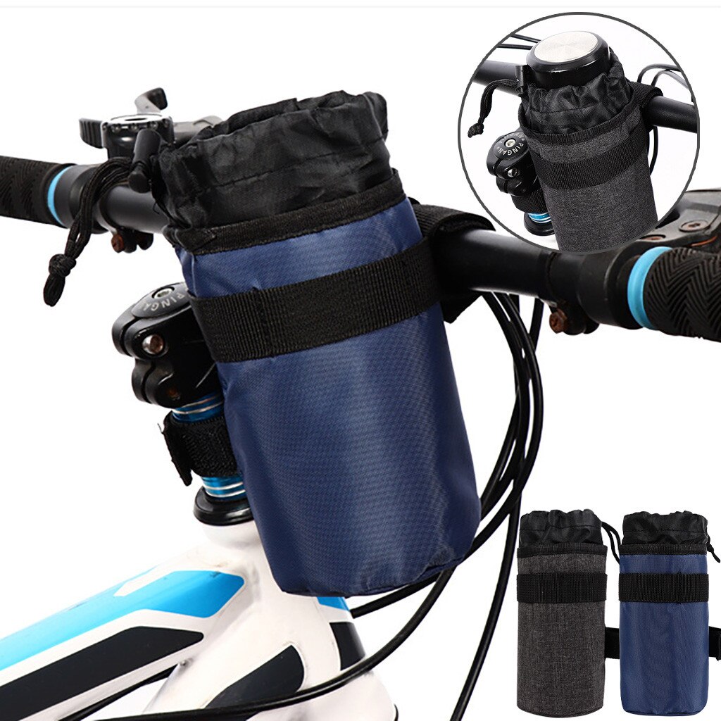 Cycling MTB Road Bike Bottle Cage Handlebar Stem Bag Water Bottle Gear Holder Bikepacking bicycle accessories Handlebar bottle