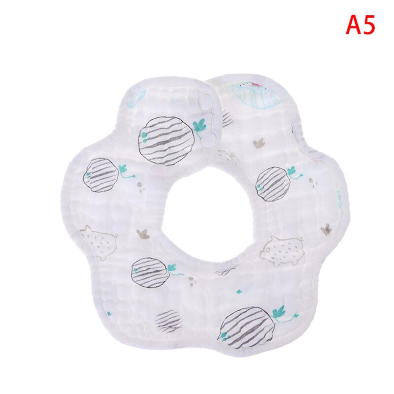 Slabbers 360 Graden Rotatie 8 Lagen Gaas Mousseline Baby Kids Bandana Baby Kids Accessoires: A5