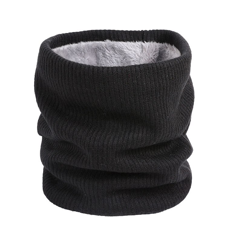 Winter Sjaal Voor Vrouwen Knit Warm Neck Ringen Dame Kinderen Meisje Gezichtsmasker mannen \'s Halsdoek Pluche kraag Scarvess