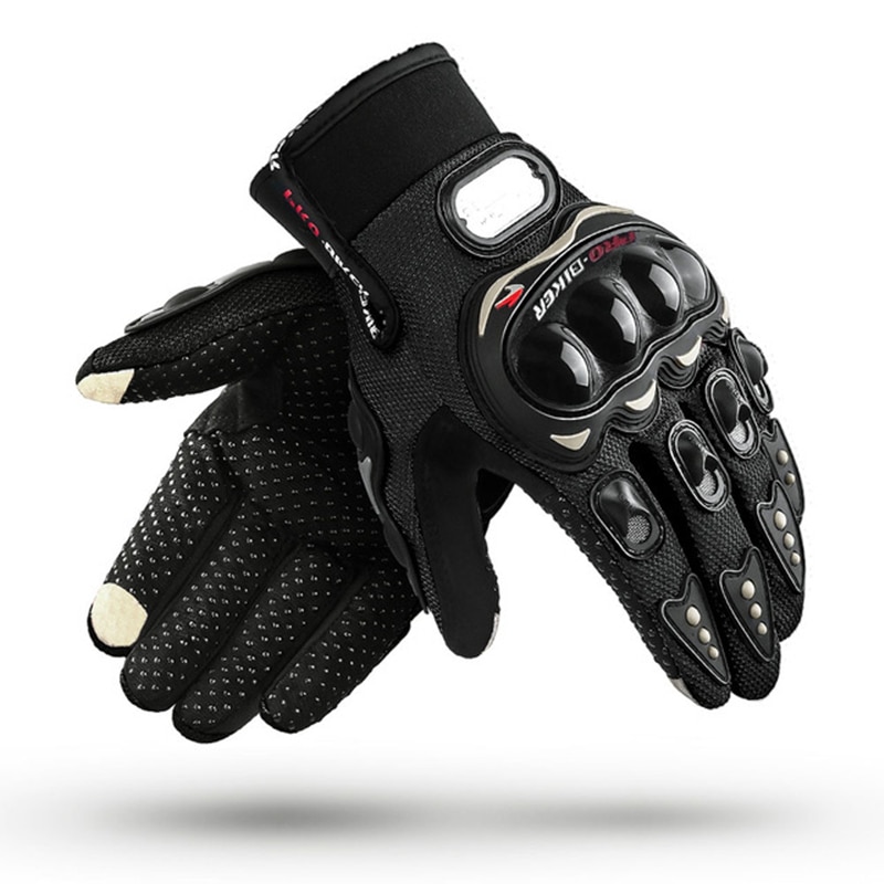 Motorhandschoenen Touch Screen Volledige Vinger Handschoenen Modieuze Outdoor Racing Sport Fiets Beschermende Ademende Handschoenen