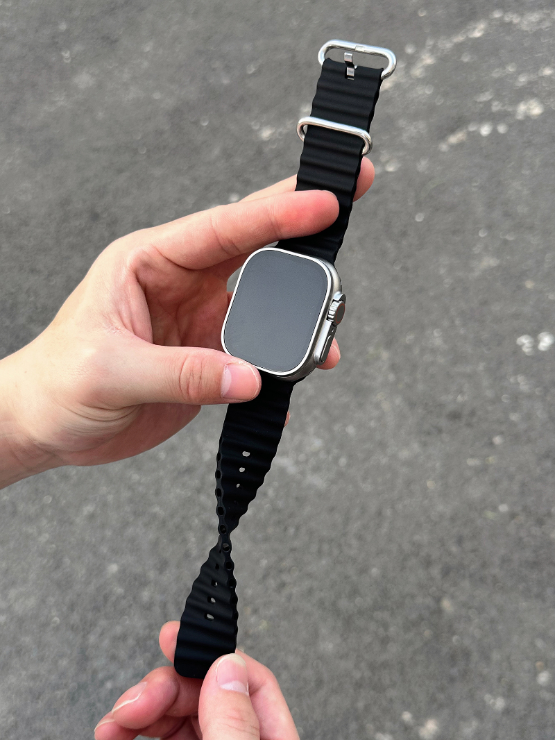 Siliconen bandjes Voor Apple horlogeband Ultra 2 49mm 46mm 44mm 45mm 40mm 41mm 42mm Oceaan armband iWatch serie 10 9 8 7 6 5 4 3 se