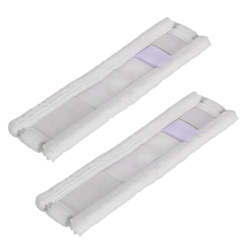 Repuesto para Karcher WV1 WV50 WV75, piezas de repuesto para limpiador de ventanas de vidrio, almohadilla de fregado plano de microfibra, cabezal de fregona, Trapos de tela lavables