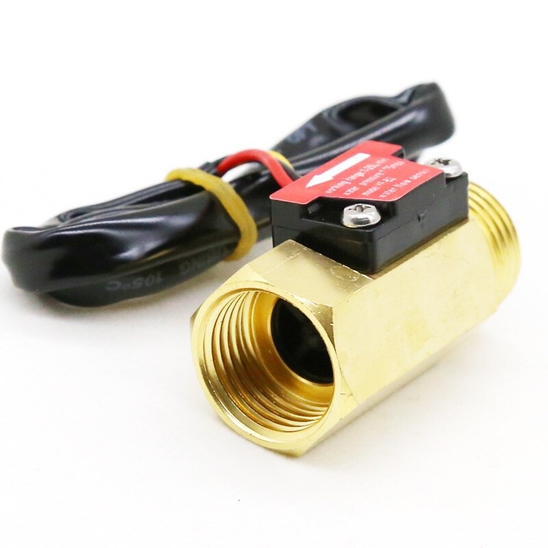 1/2&quot; YF-B2 Brass water Hall flow sensor flow measurement