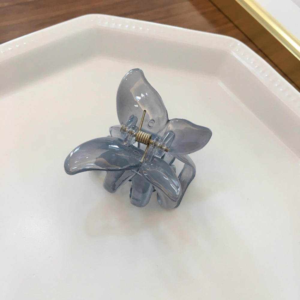 Acetaat Hars Haar Klauw Vlinder Haarspeld Clip Vrouwen Meisjes Zoete Fee Gradiënt Tie-Dye Haar Klauw Styling Gereedschap Barrette: 4