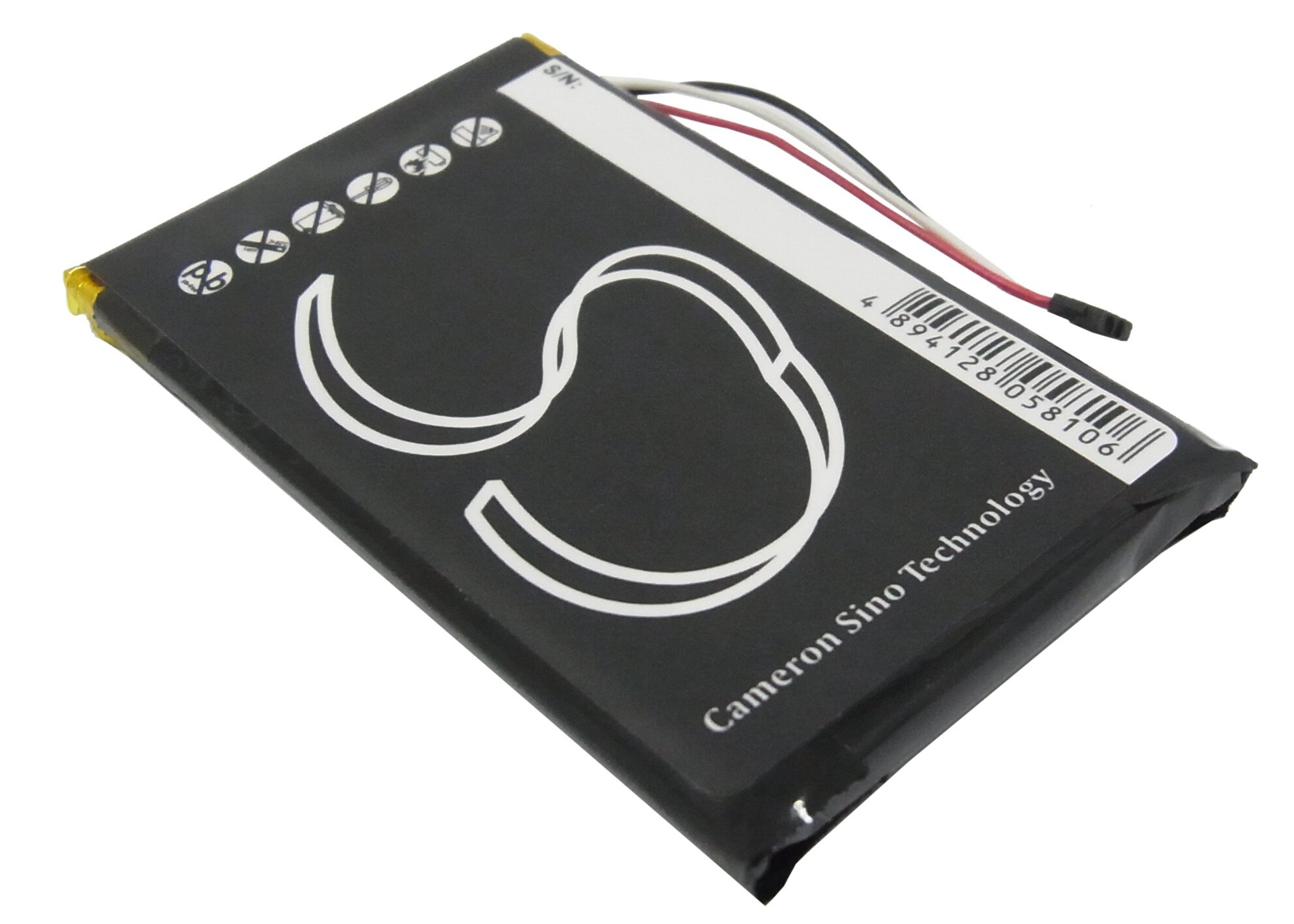 Batterie Cameron Sino 1250mAh pour GPS Garmin 361-00051-02, navigateur