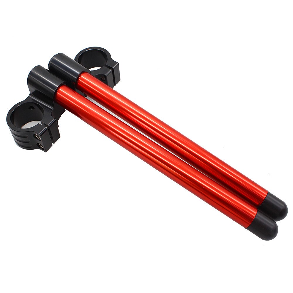 ROOD 31 33 35 36 37 41 43 45 48 50 51 52 53 54mm Motorcycle Stuur Rised Riser clipon Clip On Clip-ons Vork Handvat Bar Clamp