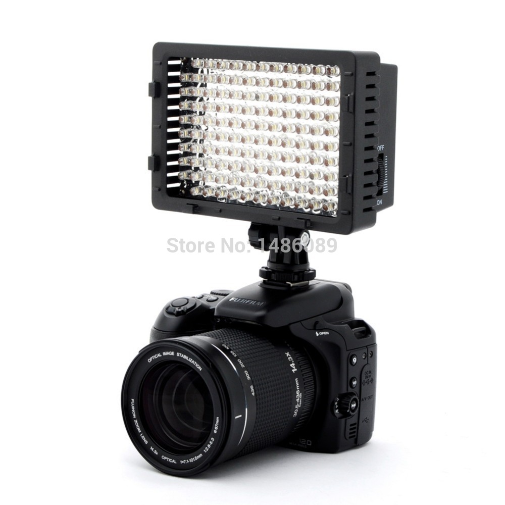 Neewer CN-126 126 LED Video Light on Camera Light for Canon Sony Panasonic Camcorder or DLSR Camerasor Digital Video Camcorder