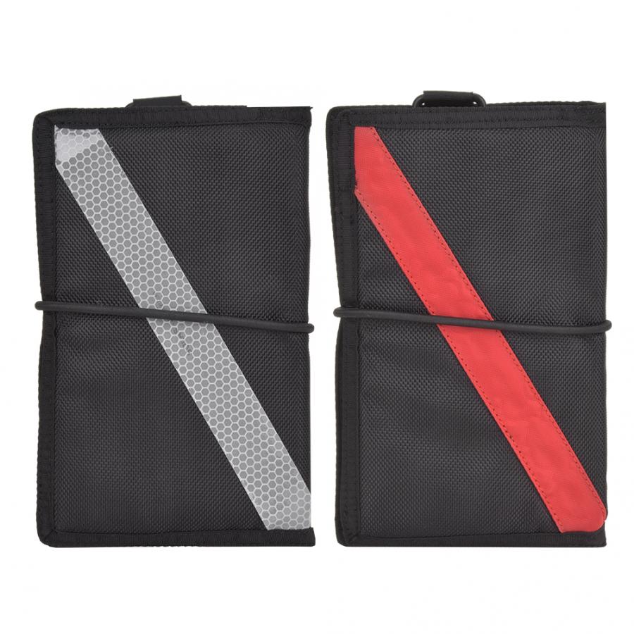 Underwater Notebook PU Coating Nylon Cloth Diving Notebook Underwater Writting Plate Scuba Snorkeling Supplies Diving Notebook