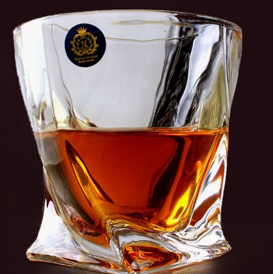 Vierkante Crystal Whiskey Glazen Beker Voor De Thuis Bar Beer Water En Party Hotel Bruiloft Glazen Drinkware: E 9x9.3cm