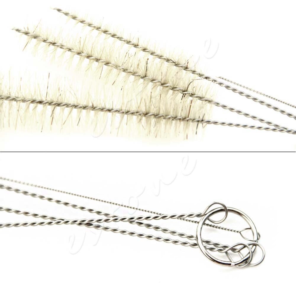 Alta qualidade 4 pçs aplicado garrafa escovas de limpeza chaleira bico bule bebê garrafa escovas