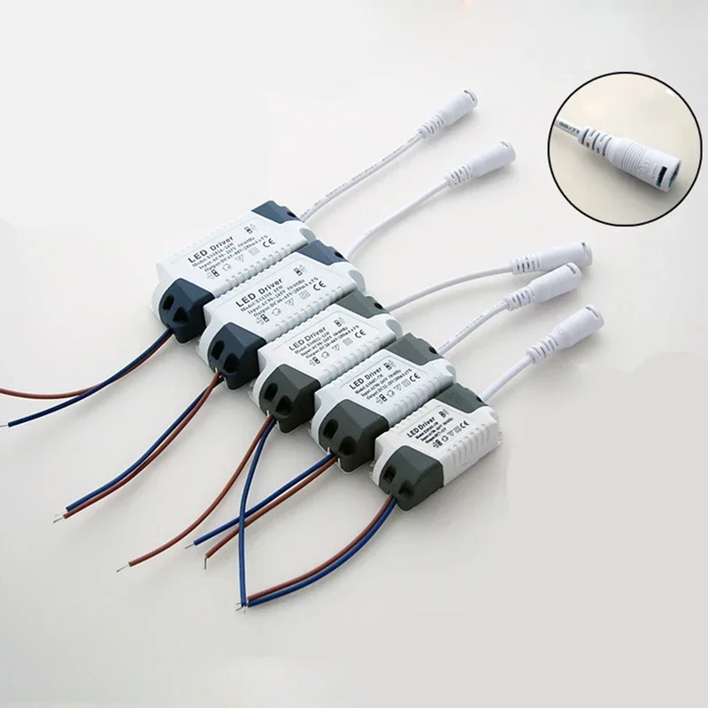 LED Driver AC110V-220V Naar DC 12V 24V Verlichting Transformator LED-paneel Lamp Voeding Adapter 3W 4-7W 8-12W 13-18W 18-24W