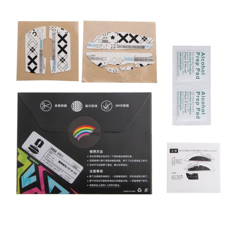 Gaming Mouse Anti-Slip Grip Tape Sweat Resistant Pads Mice Side Moisture Wicking Stickers forLogitech G Pro X Superlight