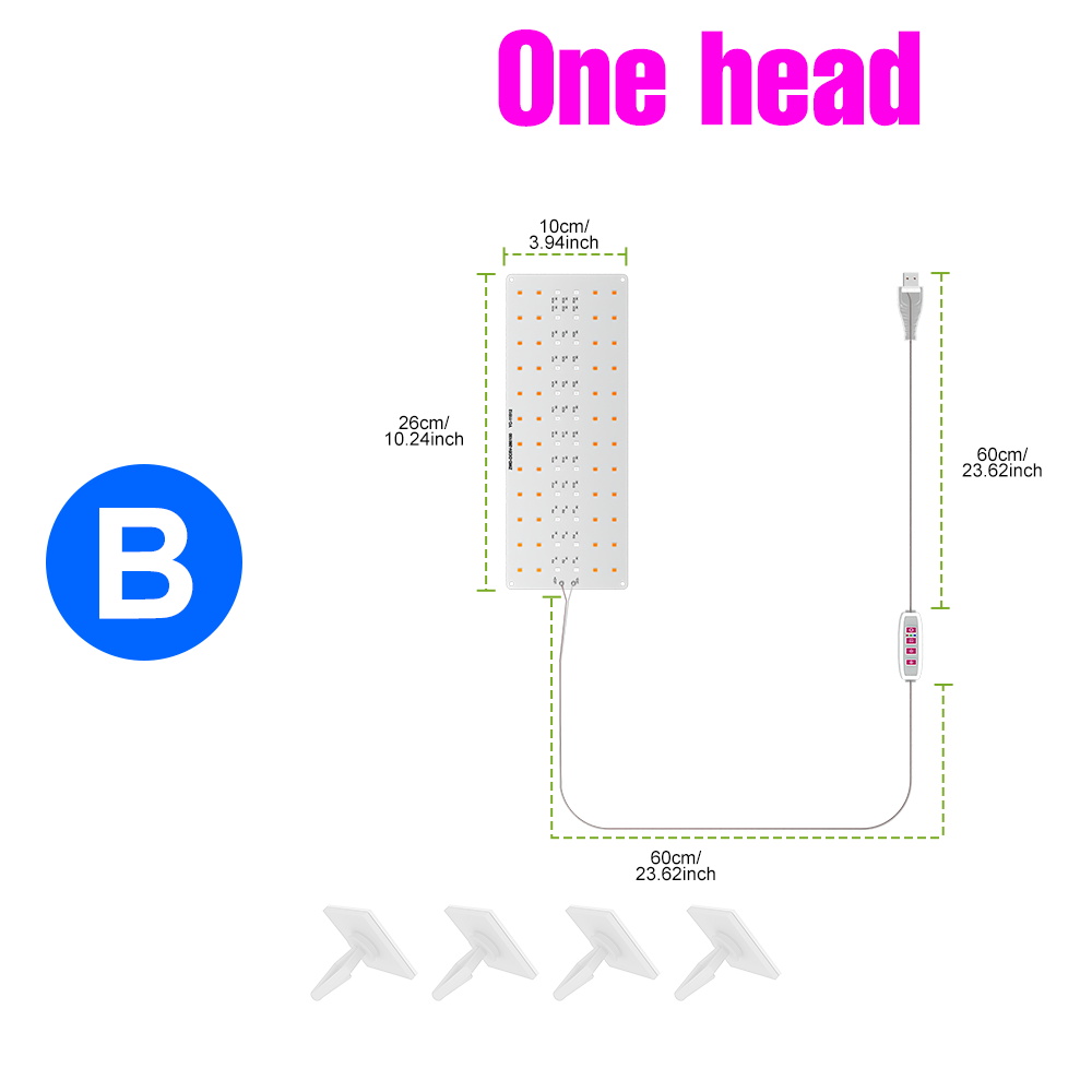 LED-Wachstumslicht, Vollspektrum-Quantum-Gremium-Lampe für drinnen-Wachstumsbox, Blumenpflanzen, Anbau, dimmbar, mit zeitliche Koordinierung, automatisches Ein-/Ausschalten: verrotten