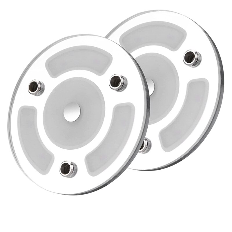 RV LED Dome Lights 12V-24V,Warm White &amp; Blue Dimmable Ceiling Lamp with Contact Switch,for Motorhome Trailer Camper Boat