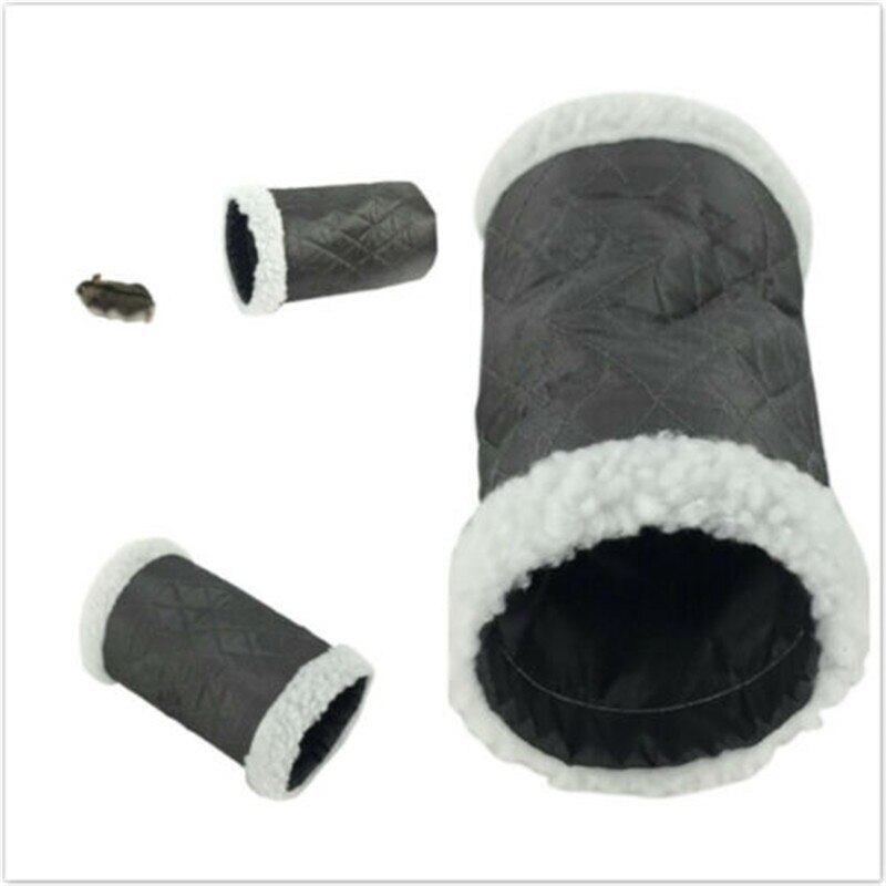 Ebene Tunnel Sport schlauch Haustier spielzeug kaninchen frettchen Hamster Guinea Schwein Winter warme kleine haustier Nest kleine Haustier einzigen bestehen
