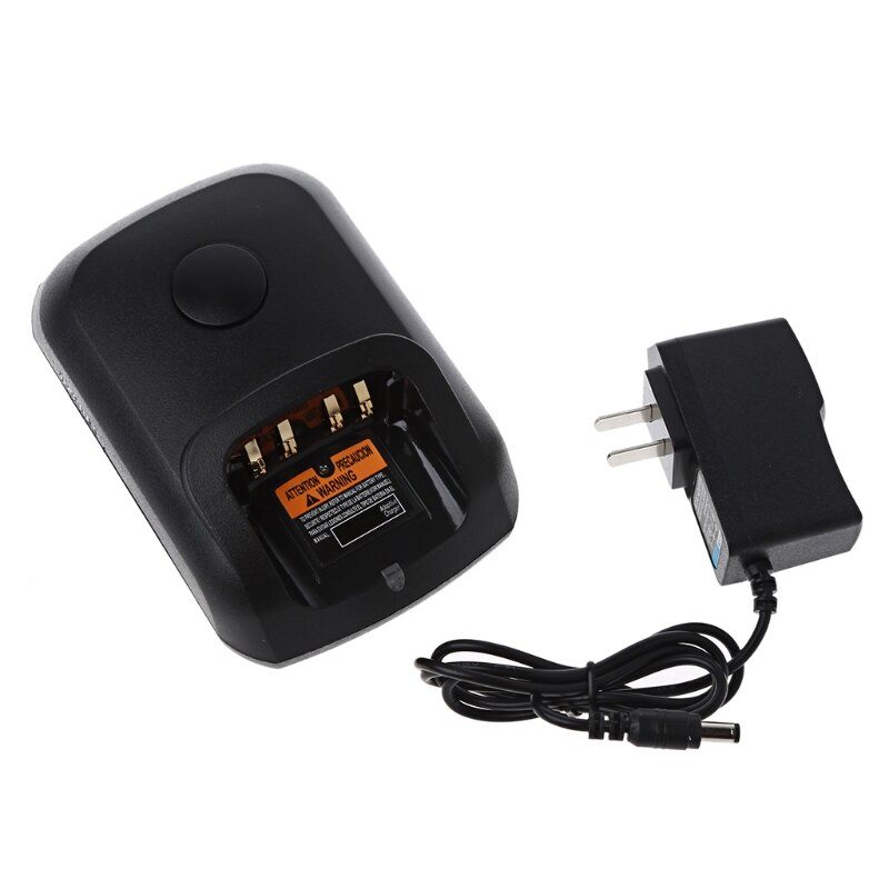 US/EU Plug WPLN4226 Battery Charger Fast Charging Base for Motorola DP2400 Radio W0YE: Black-US