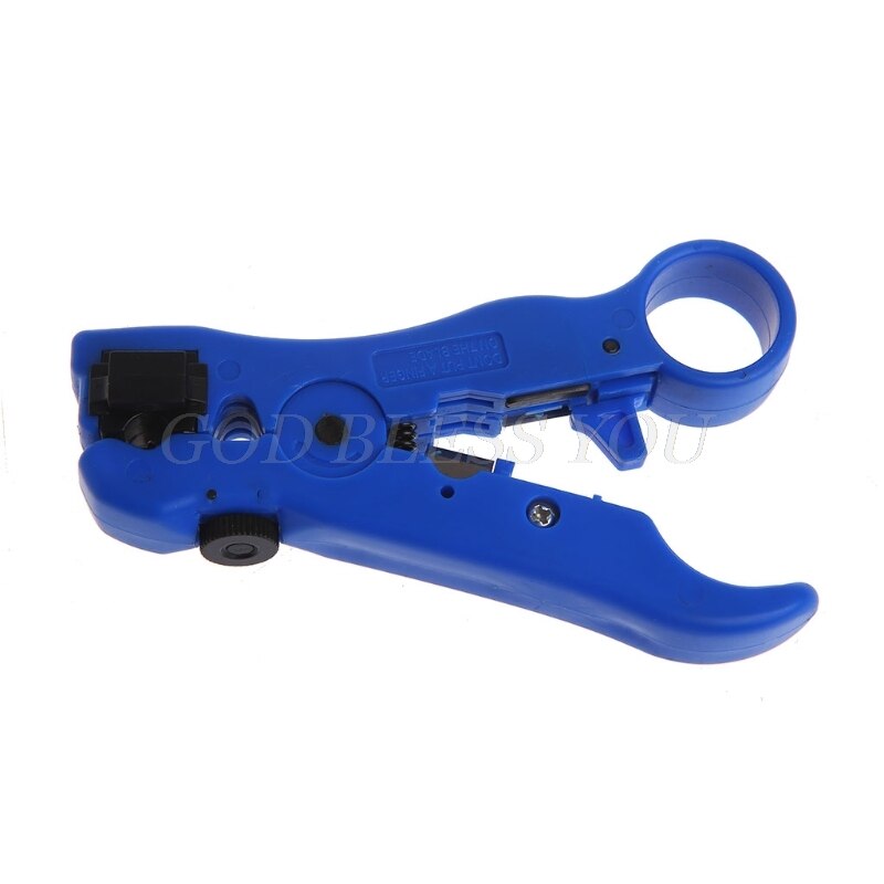 STP UTP Cat5 Cat6 Wire Coaxial Stripping Tool Flat/Round Cable Stripper Cutter
