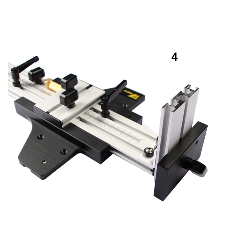 Tafelzaag &router Tafel Snel Snijden Frezen Beperkend Hek Verstelbare Positionering Tool Voor Houtbewerking T Slot Verstek Spoor