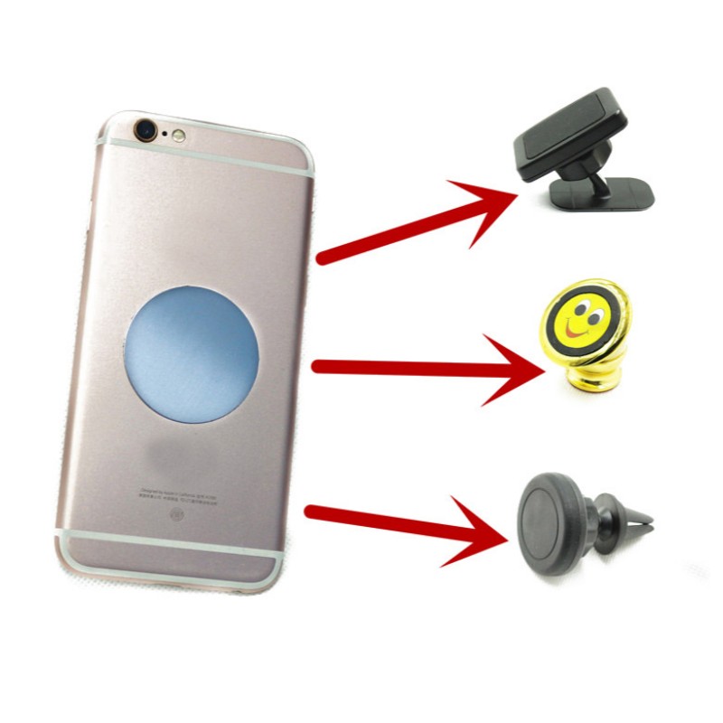 10pcs 10mm 15mm 20mm 25mm 30mm 35mm 40mm Metal Plate disk iron sheet for Magnet Mobile Phone Holder