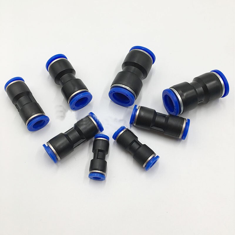 Raccords Pneumatiques En Y – Lot 10 Pièces, Diamètres 4 à 16 Mm, Pour Tubes Nylon/polyuréthane, Connexion Rapide