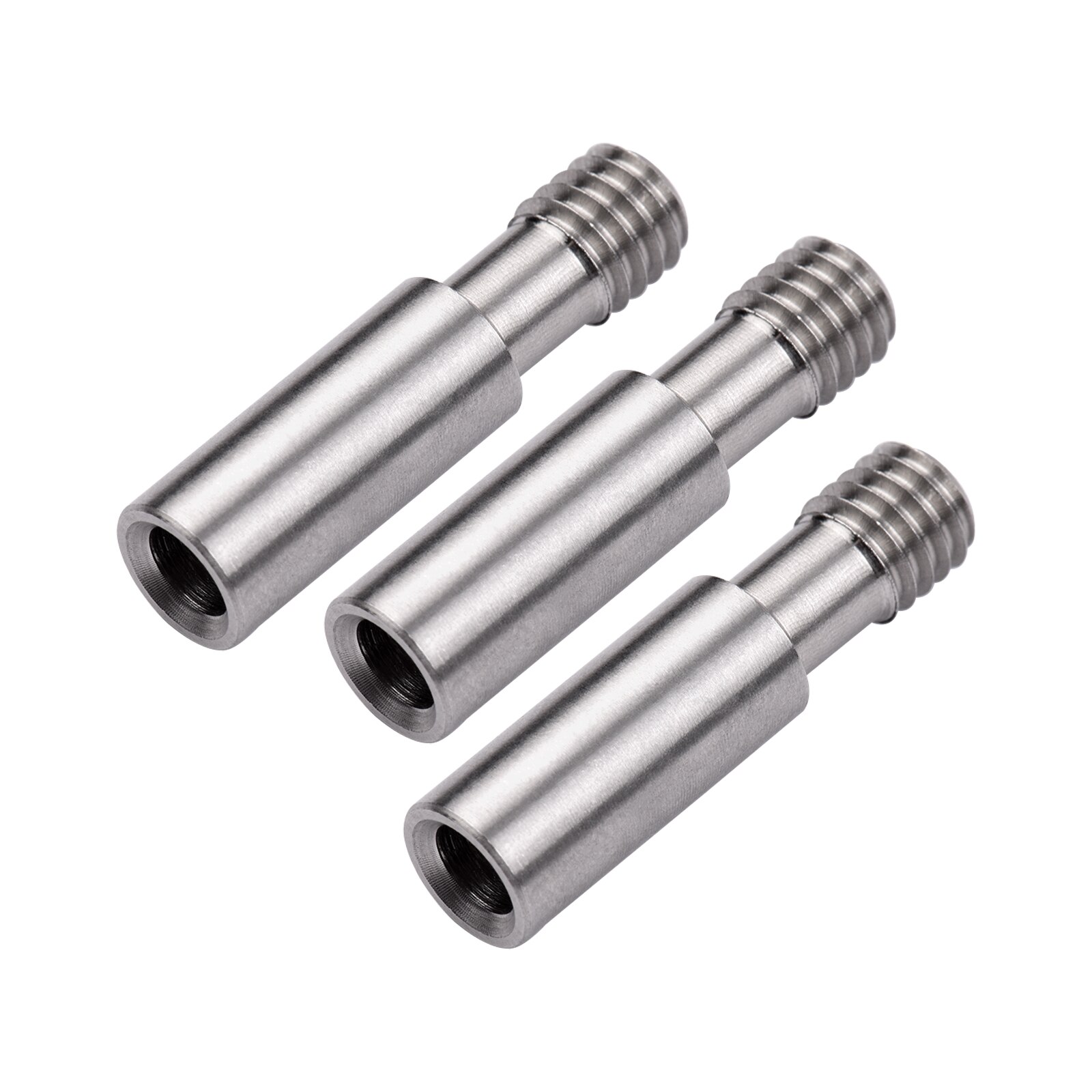 1/3/5 pièces Tube de gorge d'extrudeuse MK8 tout en métal vis M6 longueur 26mm pour imprimante 3D série CR-10/Ender Hotend