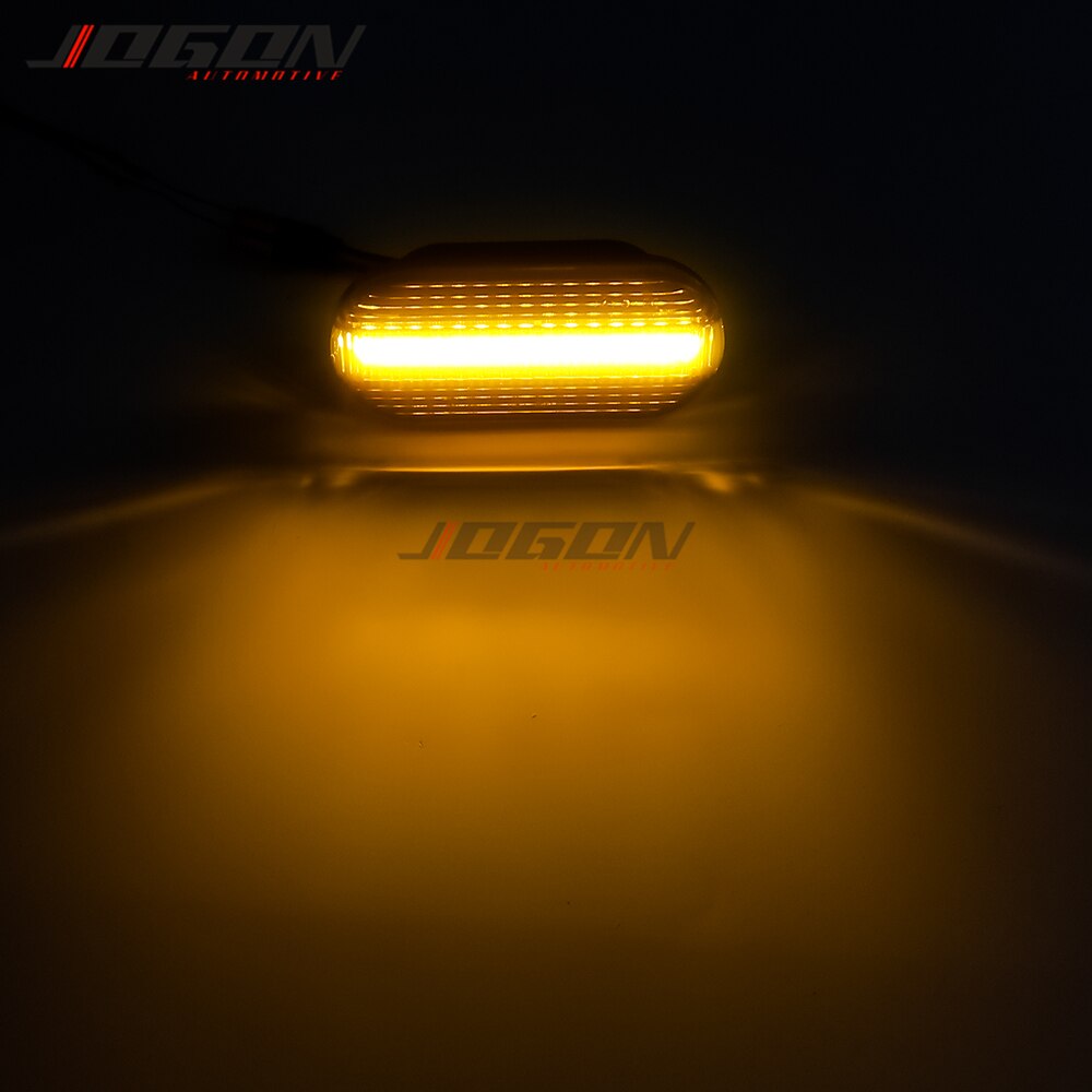 Voor Ford C-Max Fiesta MK6 Focus MK2 Fusion Galaxy Dynamische Richtingaanwijzer Led Side Marker Fender Sequentiële indicator Blinker