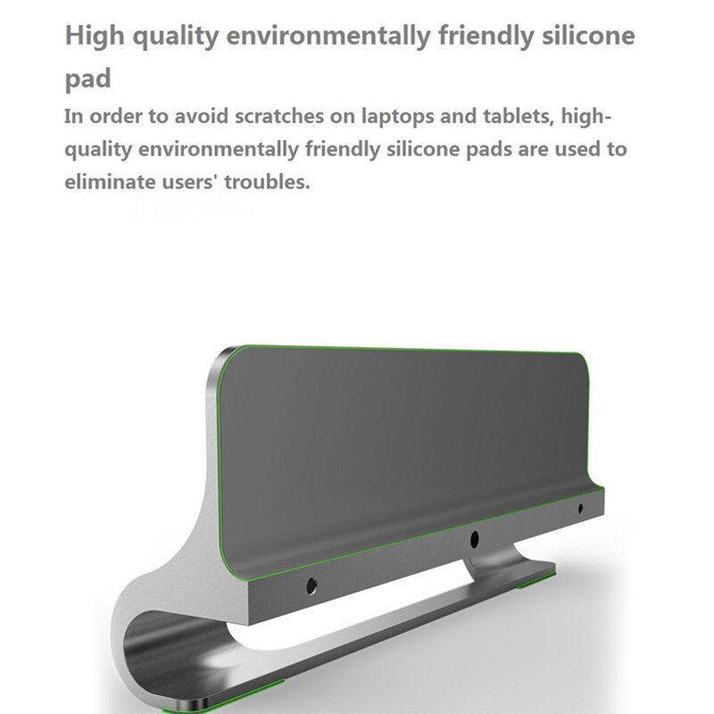 JIUSHARK uniwersalny pionowy aluminiowy stojak na laptopa, zawodowiec, Dell XPS, Lenovo joga i więcej