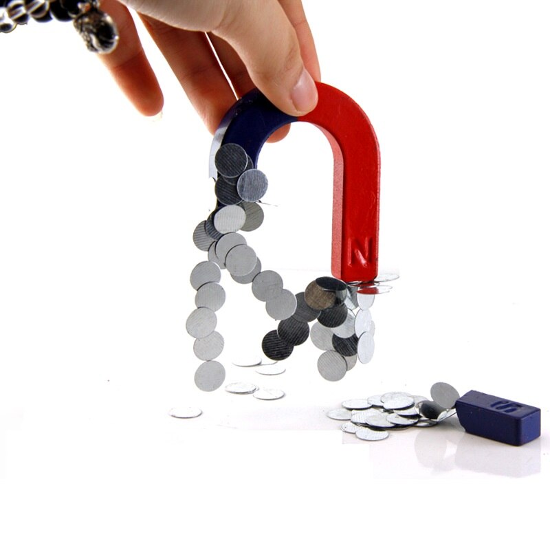 1Pcs Magnet for Education Science Experiment Horseshoe Magnets U61x52x9mm