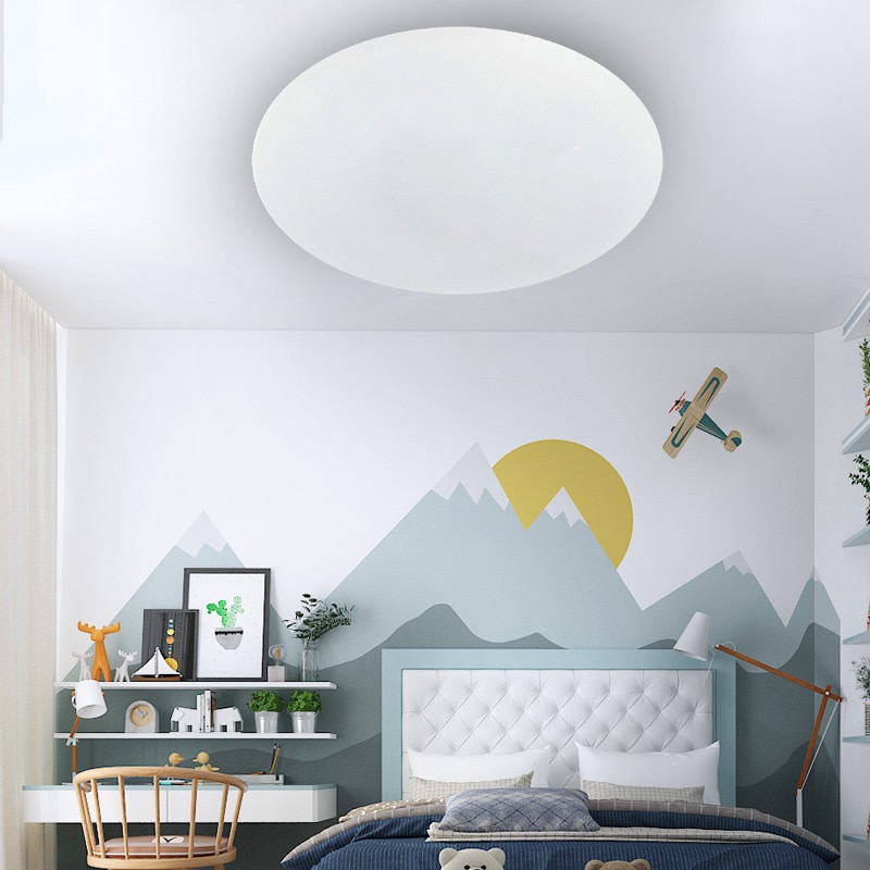 LED plafond Verlichting RGB Dimbare 36W APP afstandsbediening Bluetooth Muziek licht slaapkamer lampen Smart plafondlamp AC86V-265V