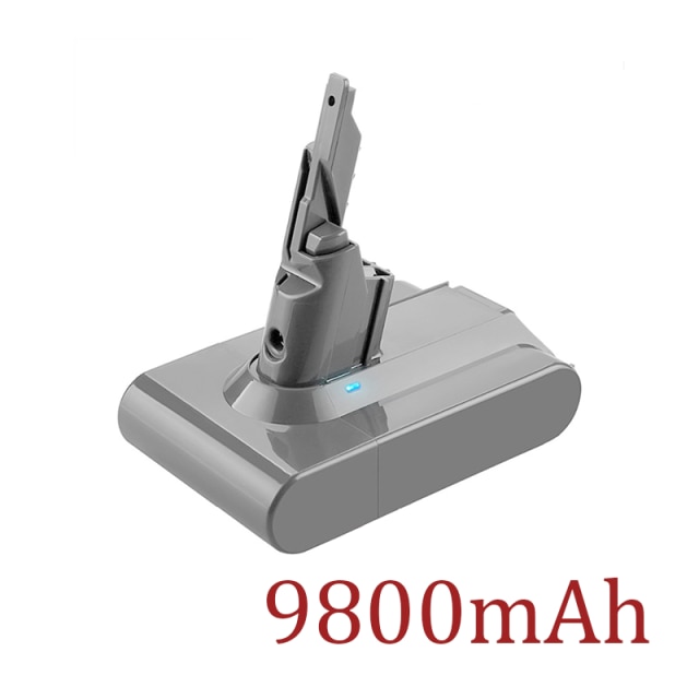 Dyson V7 battery 21.6V 12800mAh Li-lon Rechargeable Battery For Dyson V7 Battery Animal Pro Vacuum Cleaner Replacement: Red